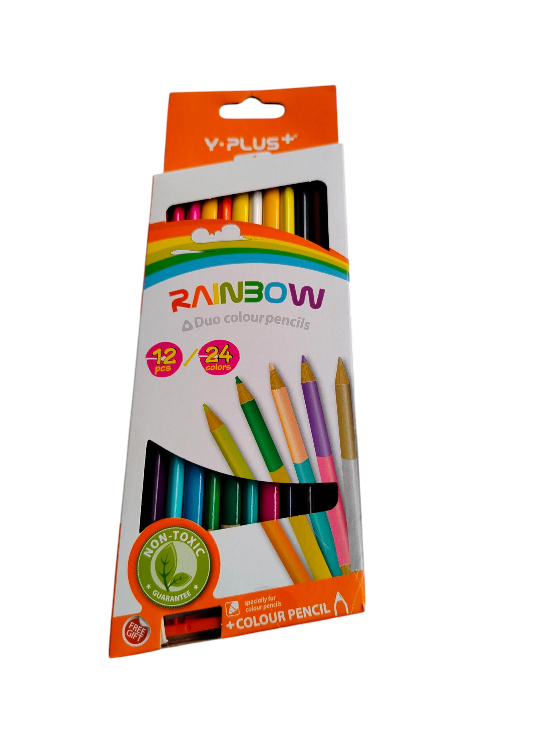 الوان خشب واي بلص 12 قلم من ناحيتين 24لون