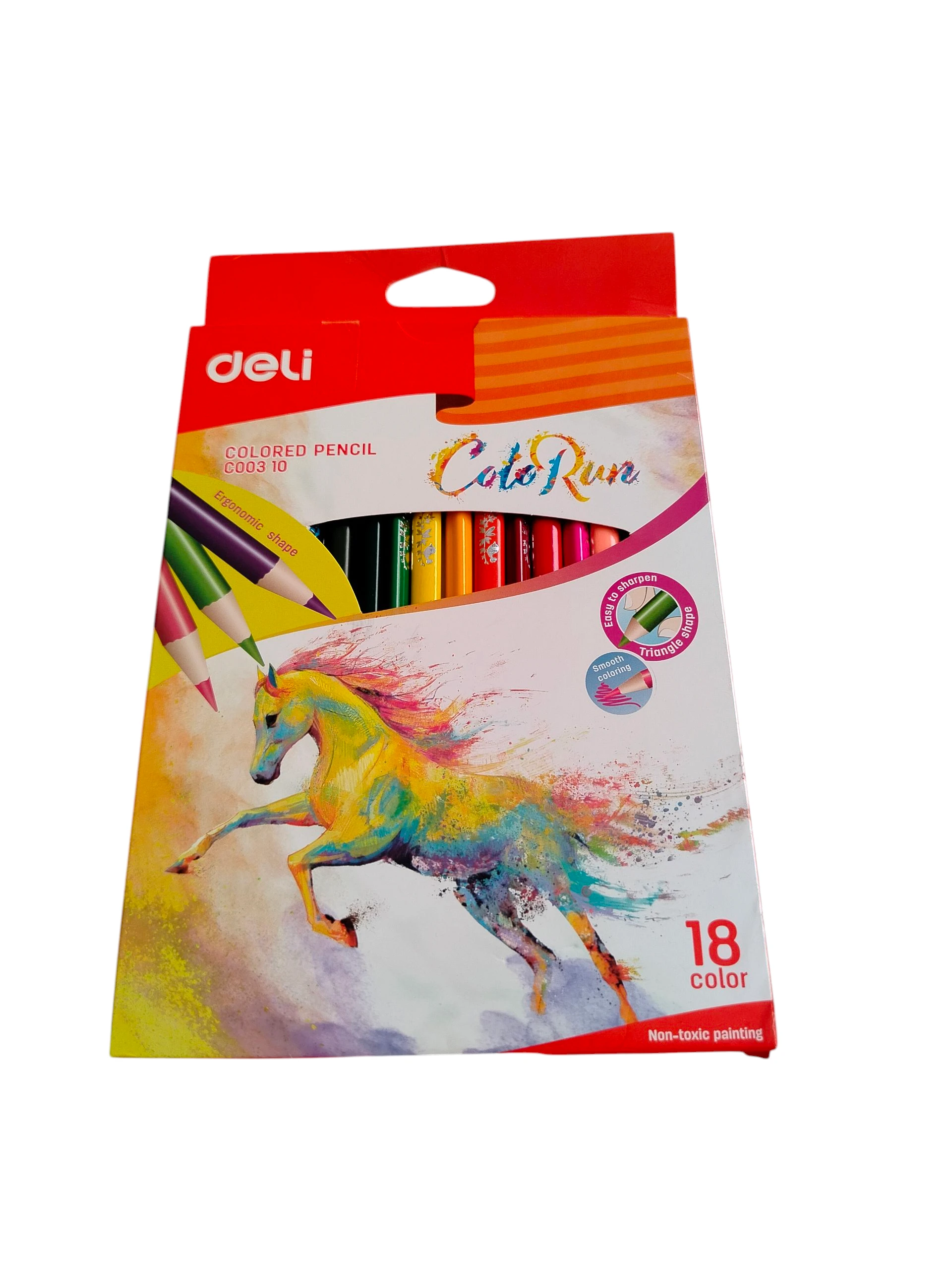 الوان خشب ديلي 18 لون طويل الرسمه