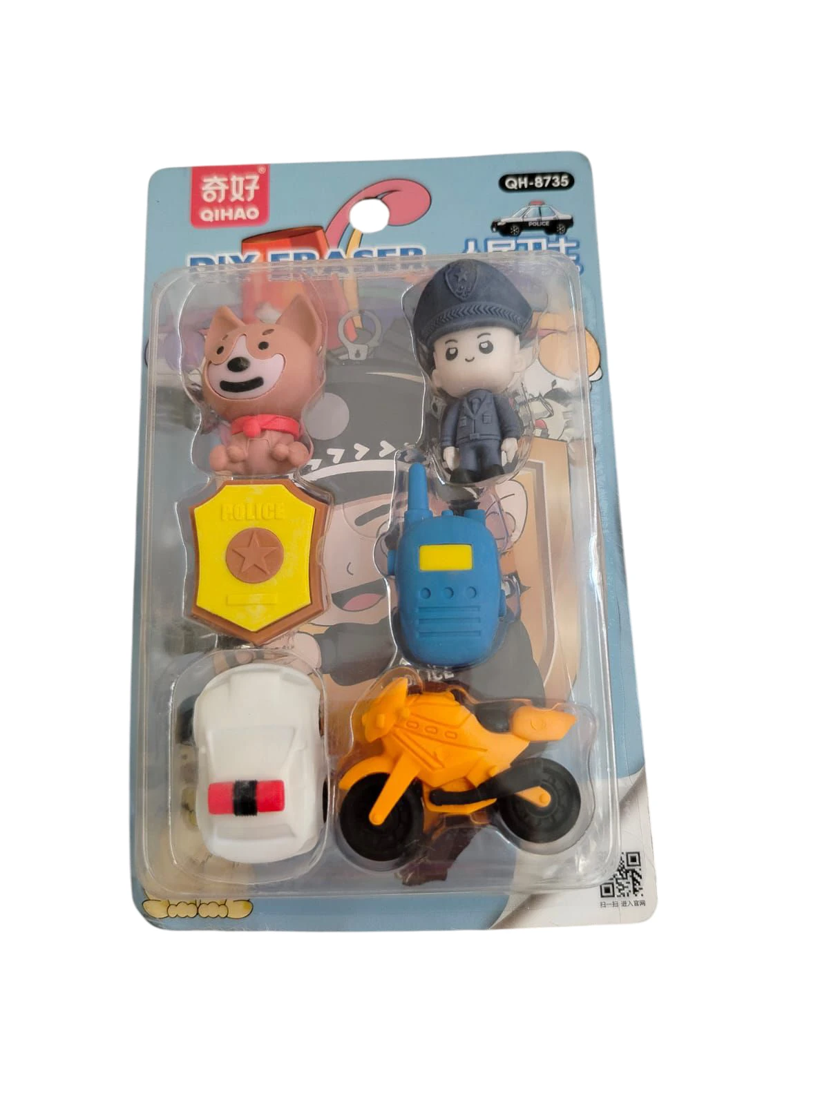 كارت استيكه لعب 6 قطع